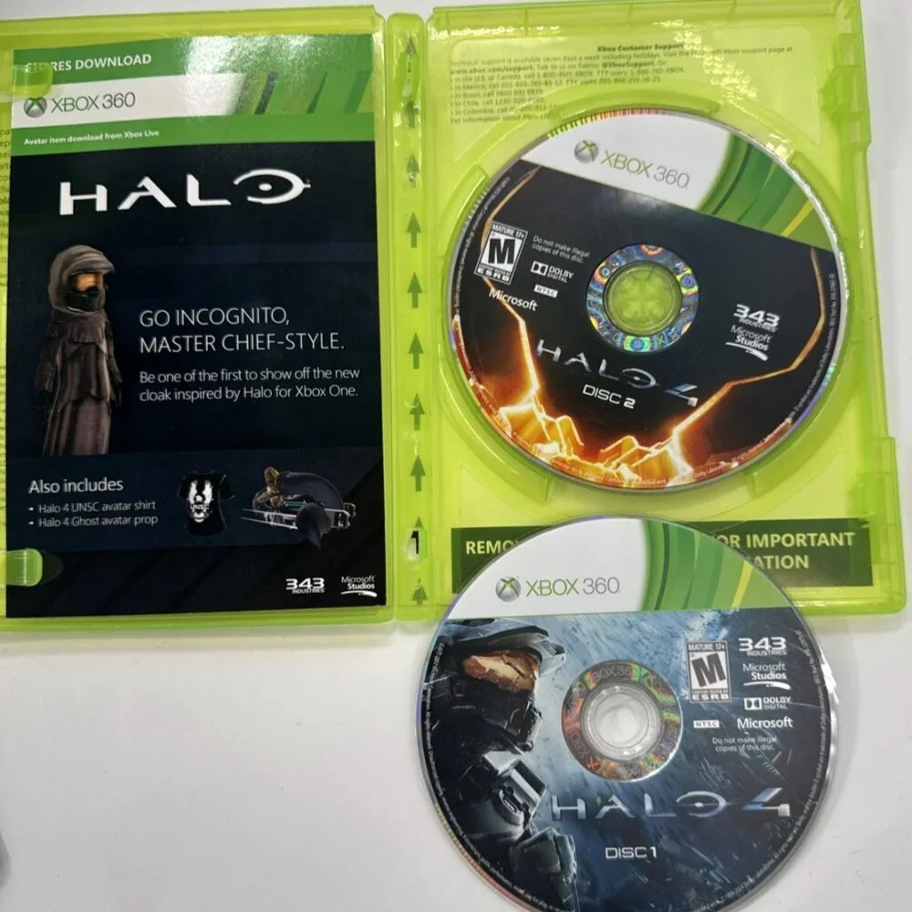 Xbox 360 Games Lot of 9 Halo Assassins Creed Mass Effect Star Wars Xbox